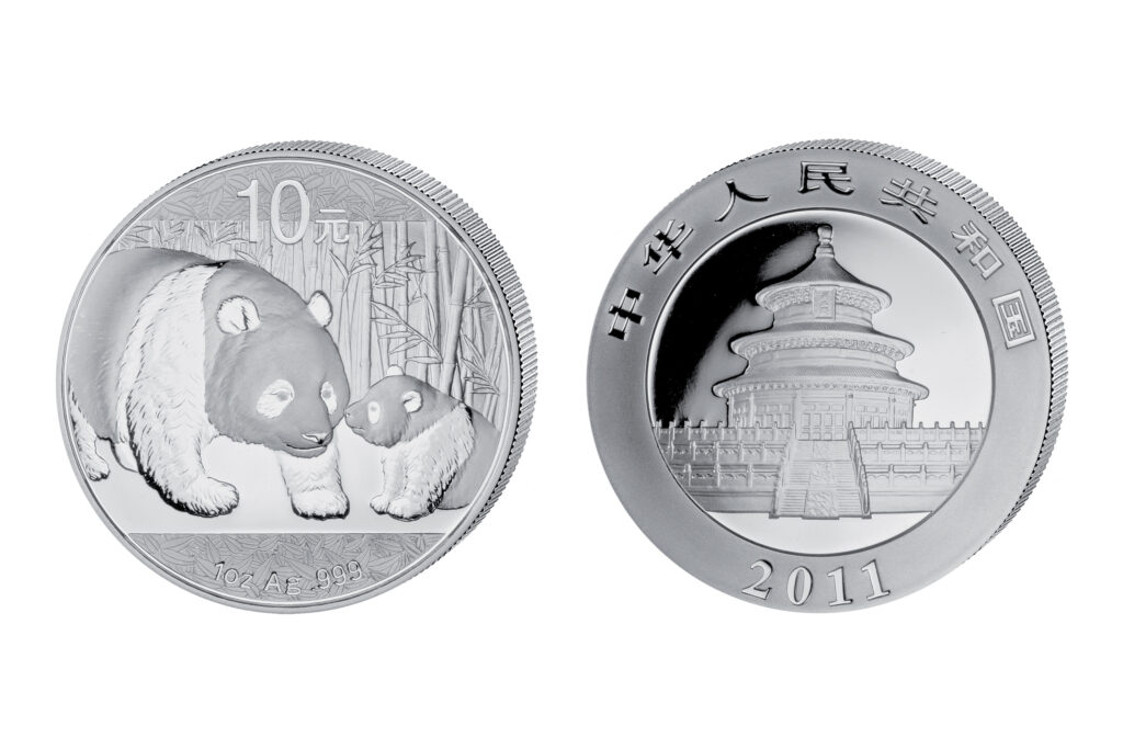 Chinese coinage – the China Panda silver coin