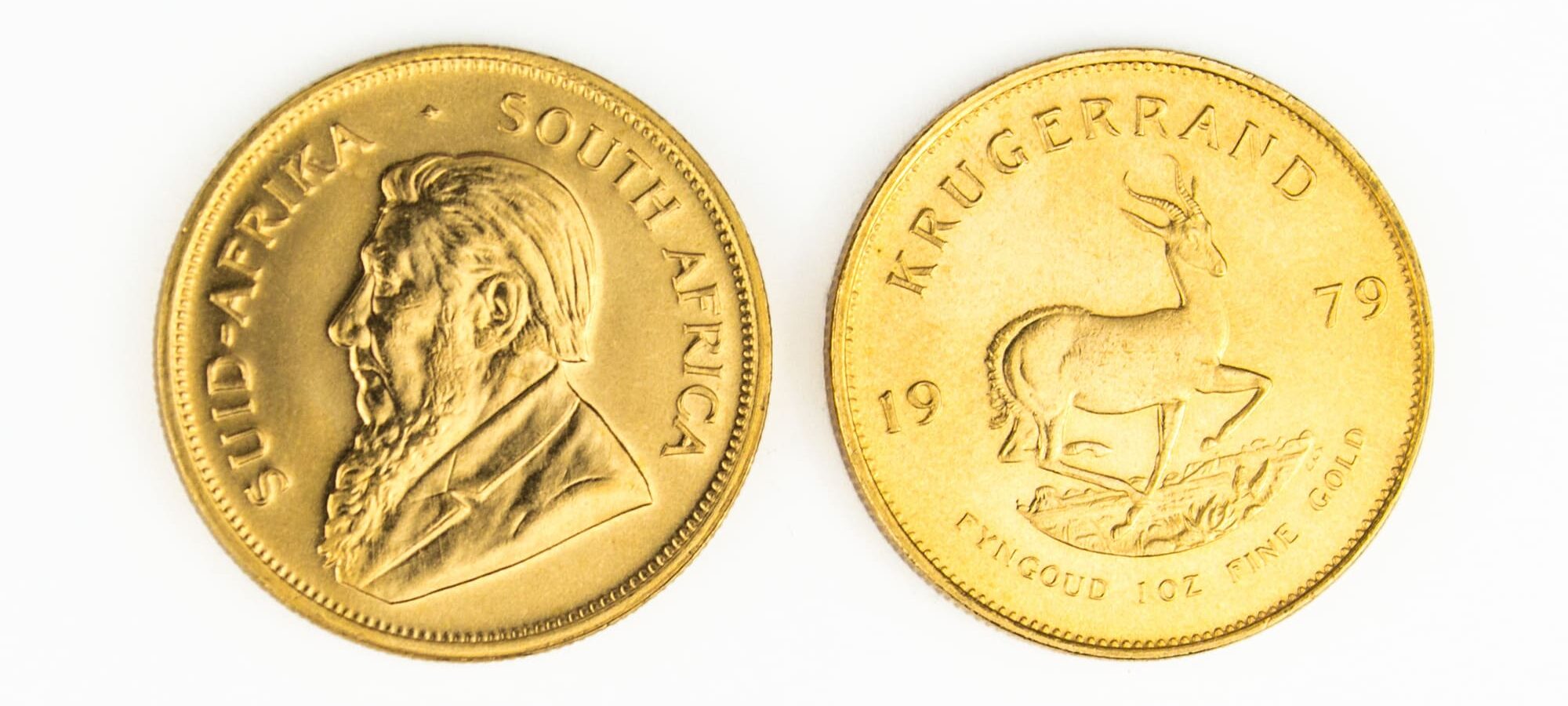 Image of a gold Krugerrand
