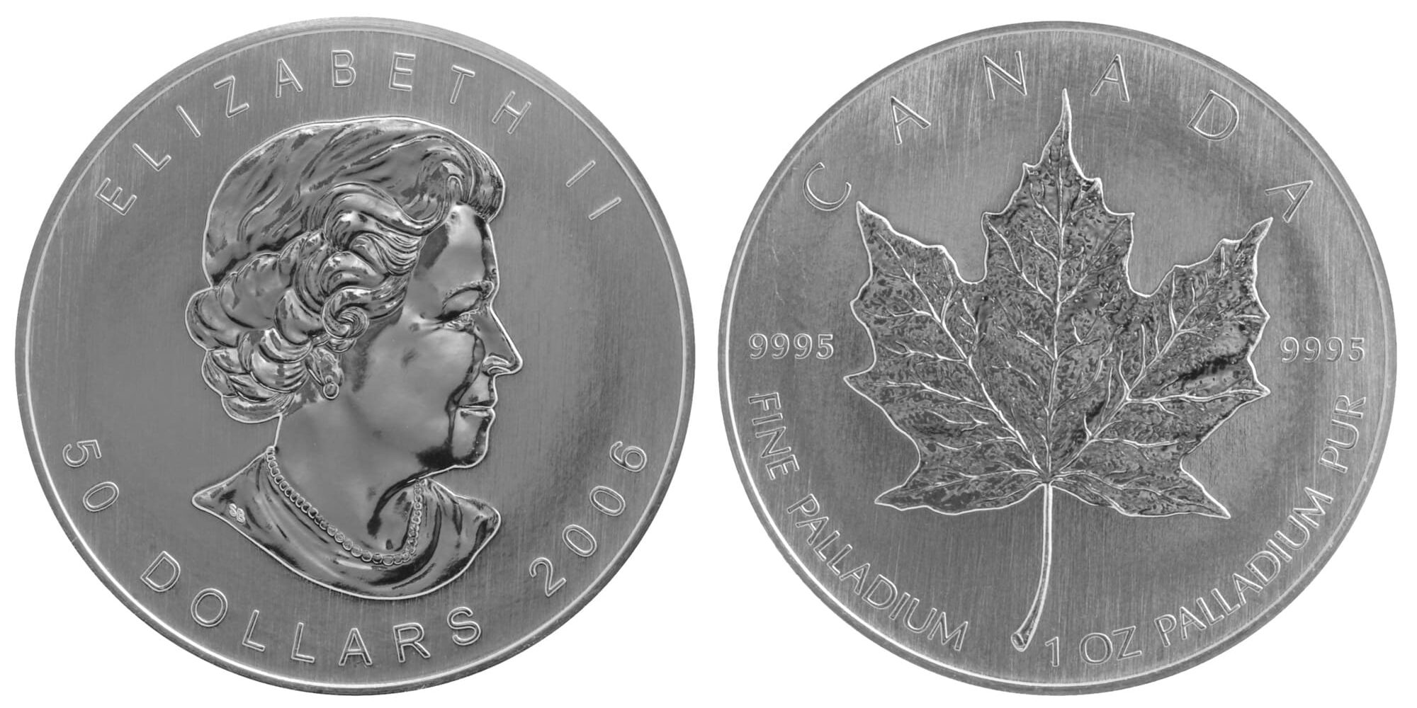 Canadian silver Maple Leaf silver coin