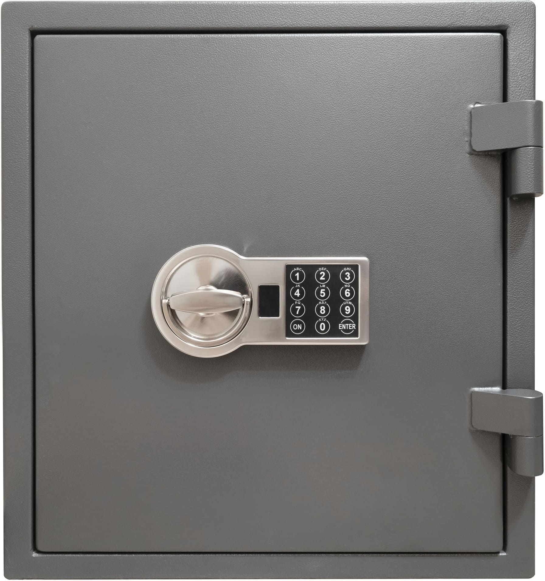 Locked safe with digital combination lock