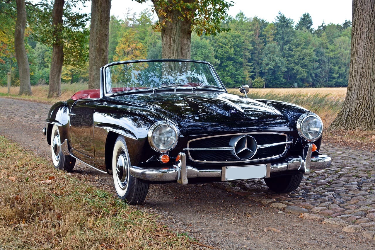 Mercedes classic car
